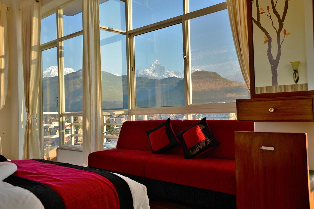 Hotel City Inn - Mountain View Pokhara Bagian luar foto