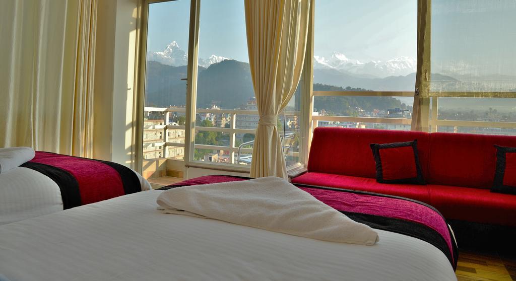Hotel City Inn - Mountain View Pokhara Bagian luar foto