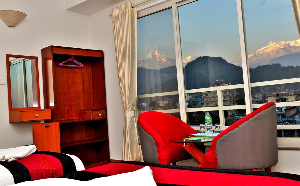 Hotel City Inn - Mountain View Pokhara Bagian luar foto