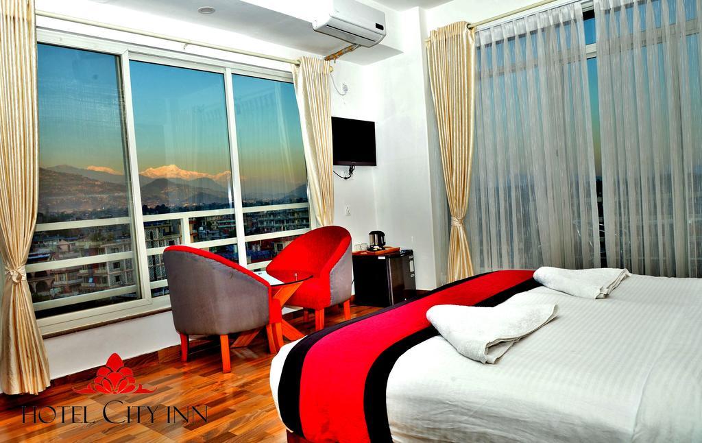 Hotel City Inn - Mountain View Pokhara Bagian luar foto