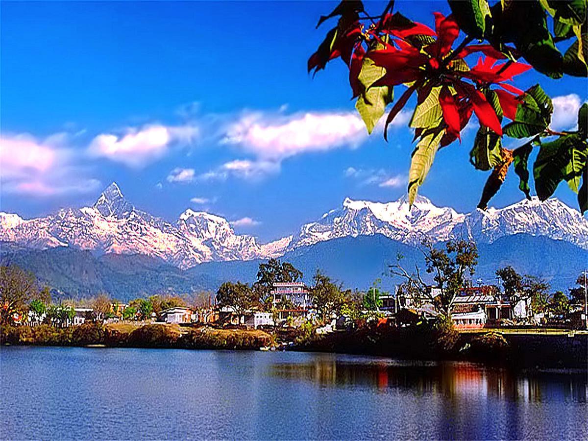 Hotel City Inn - Mountain View Pokhara Bagian luar foto