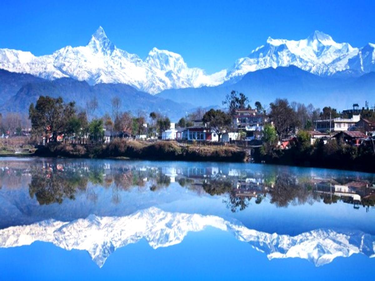 Hotel City Inn - Mountain View Pokhara Bagian luar foto