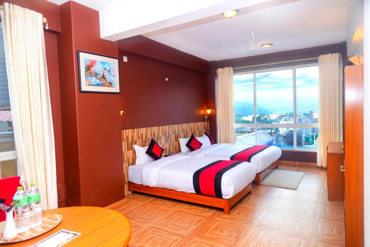 Hotel City Inn - Mountain View Pokhara Bagian luar foto